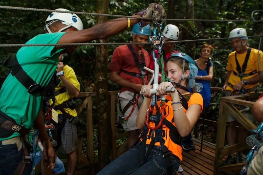 St Lucia Ultimate 3 Package: Aerial Tram Zip Line & Hiking - How this compares with a zip line-only trip