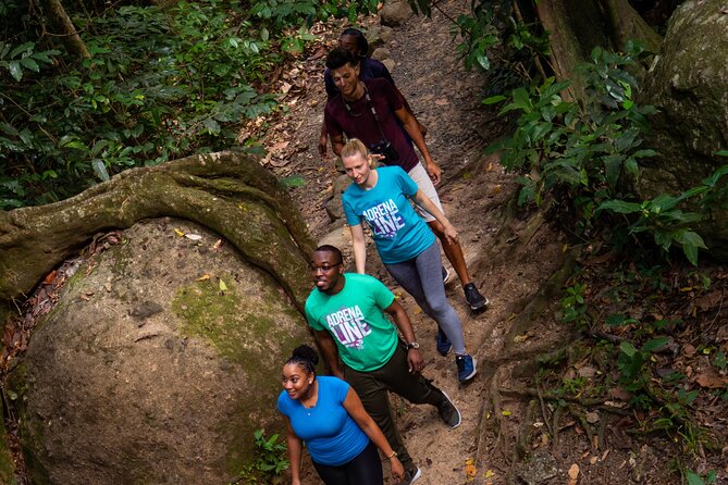 St. Lucia Zip line, Aerial Tram and Hiking tour Ultimate 3 - Refreshments, photos, and the final 20 minutes