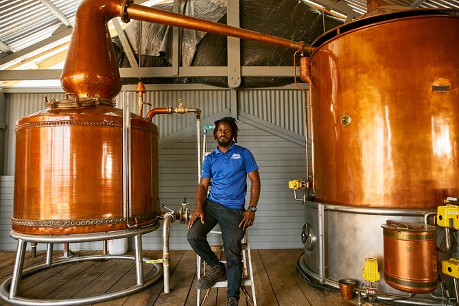 Stade's Rum Distillery Tour Experience - Three more pours arrive on the Brighton Beach deck