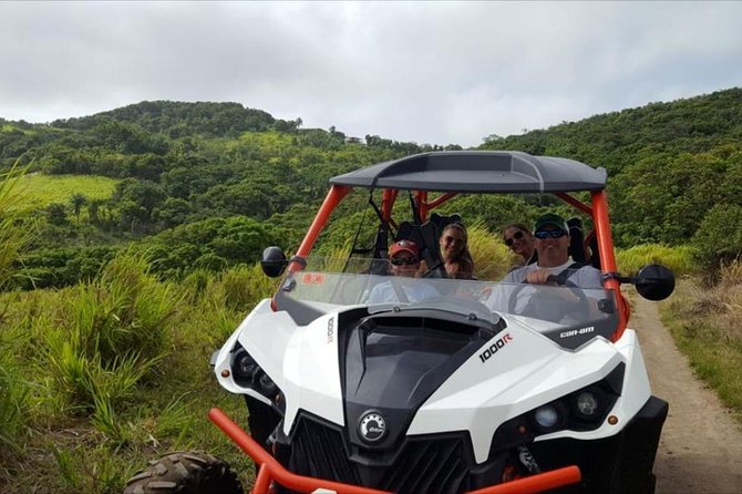 Sunny Blue Rentals in St Kitts for ATV and Dune Buggy Combo Tours - Black Rocks and the stops along the way