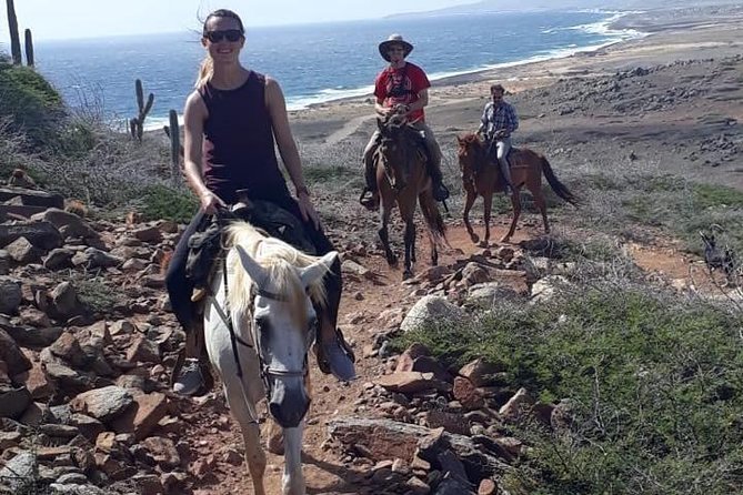 Sunset Horseback Ride in Aruba - Leaving Palm Beach for Aruba’s dry interior