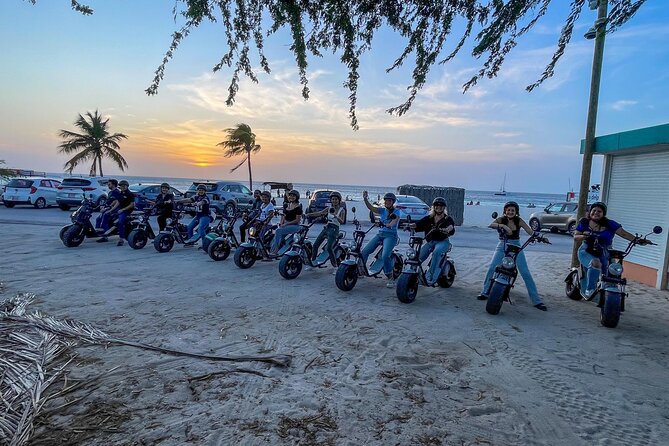 Sunset Island Tour in Aruba on Electric Scooter (1 or 2-seater) - Riding out from Noord at 4 p.m.