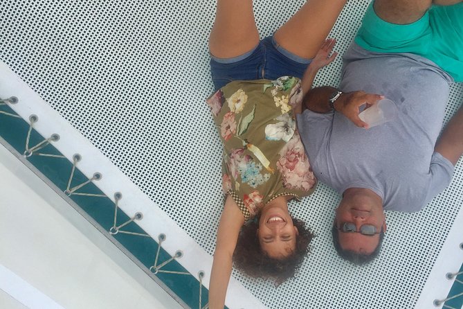 The Best Catamaran Day Sail in St Maarten - A relaxed start from Simpson Bay