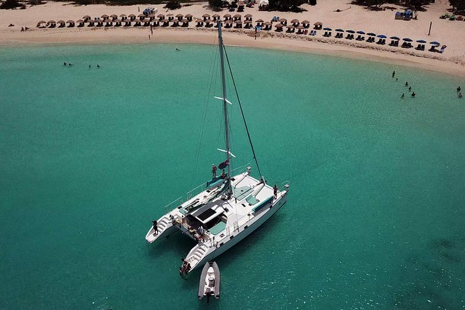The Best Catamaran Day Sail in St Maarten - Little Bay and the Tarzan swing