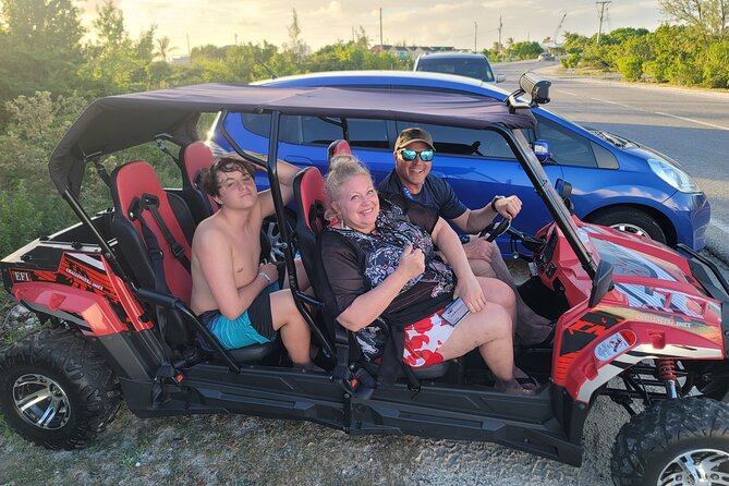 Trail Master UTV, 4 Seater - Grand Turk - Vehicle condition and the need for a careful handoff