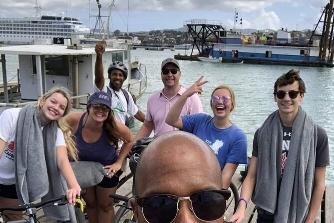 TRIPLE ACTIVITY TOUR, Bike Kayak Hike, ANTIGUA - Pedaling through St. John’s neighborhoods