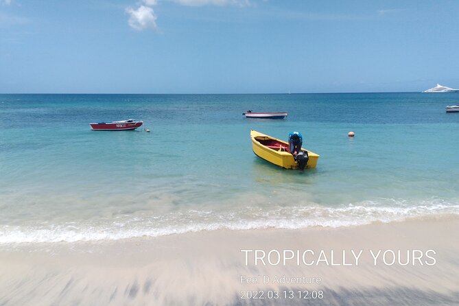 "Tropically Yours" - Annandale Falls offers a quick swim and an easy walk