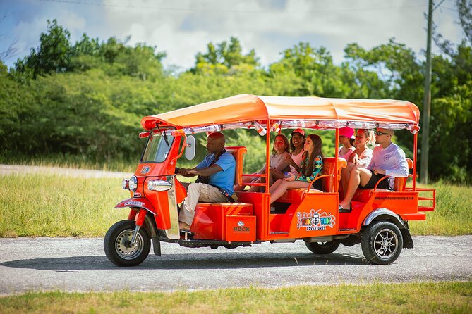 Tuk-Tuk Adventures Rainforest and Beach Hopping Tour - Fresh fruit, snacks, and island flavor