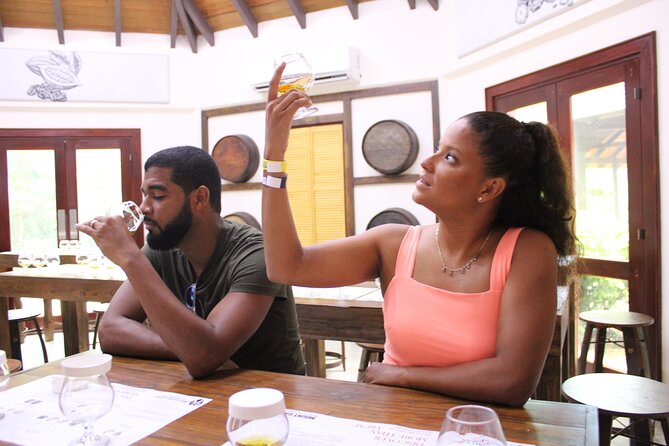 Ultimate Adventure Pass at Harrison's Cave by Chukka - What the Mount Gay rum tasting really includes
