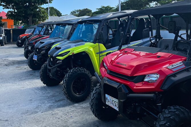 UTV / ATV Guided Tour in Philipsburg - Orient Bay: beach time before the next ride