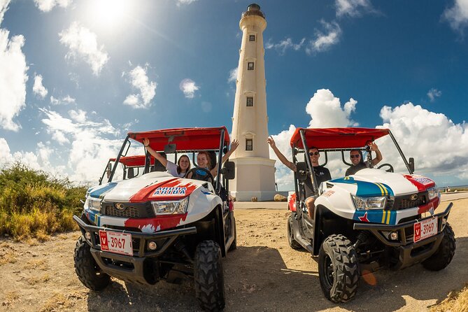 UTV Island Tour around Aruba - Ayo Rock Formations and Aruba’s inland hills