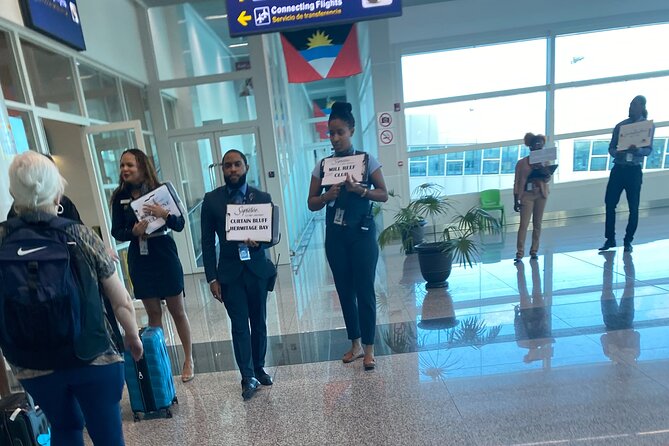 VIP Meet and Greet Fast Track on Arrival at Antigua Airport - without Transfers - Meeting your concierge at V.C. Bird Airport
