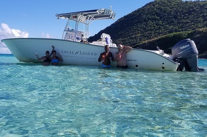 Virgin Islands private Boat Charter Local Legend LL2 - What the seven-hour outing can include