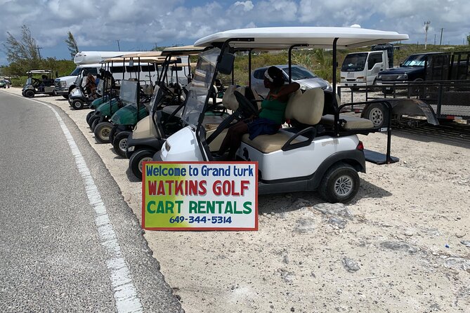Watkins UTV American Golf Cart Rentals - Finding Watkins outside the cruise port