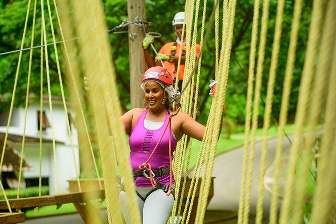 Zipline Experience & Obstacle Course at Harrison's Cave by Chukka - A quieter walk on the Pride of Barbados Nature Trail