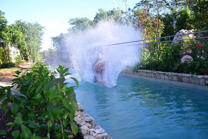 Zipline Mega Splash at Bavaro Adventure Park - Six zip lines through the trees