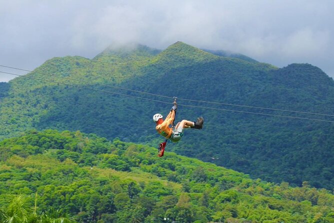 Ziplining at the Rainforest in Puerto Rico - Why this Luquillo rainforest setting works so well